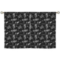Ranch Life Window Curtains 28"x40" (2-Piece) Made in America