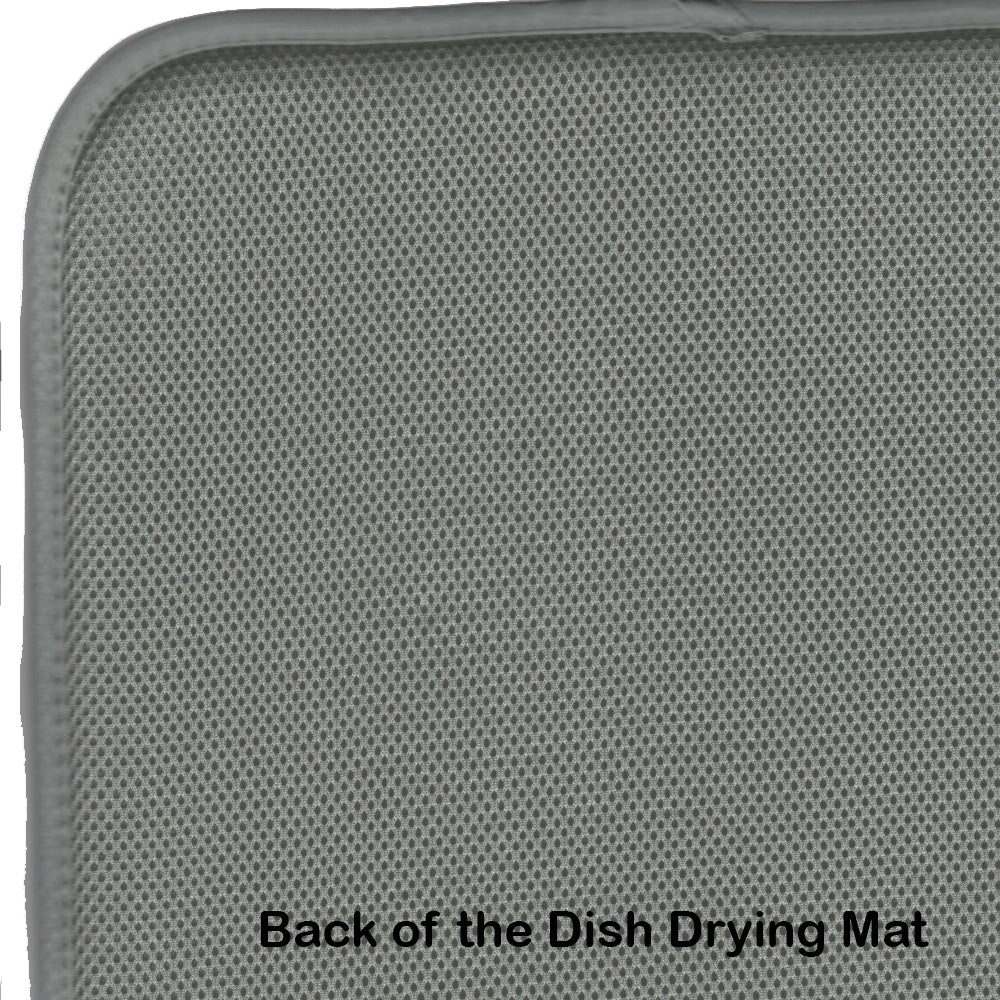 Barq's oysters Dish Drying Mat – Absorbent, Artistic Kitchen Essentials 1004DDM
