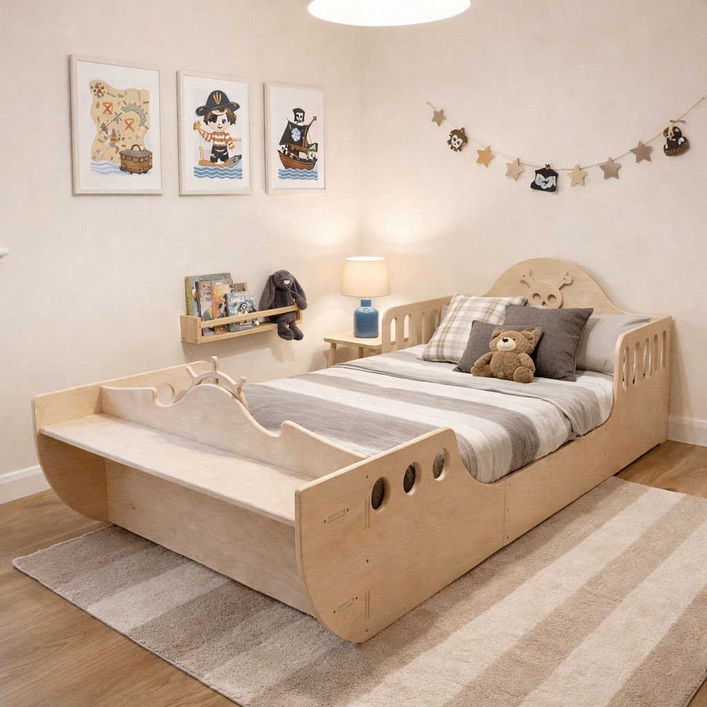 CAPTAIN JACK- Pirate Ship Bed