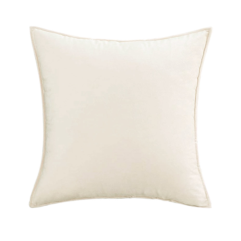 Throw Pillow Cover with 450g Insert, dark-grey, velvet, 20X20, Decorative Cushion – Fancy & Stacy