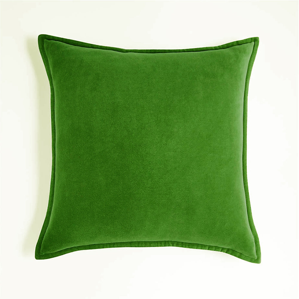 Throw Pillow Cover with 450g Insert, dark-grey, velvet, 20X20, Decorative Cushion – Fancy & Stacy