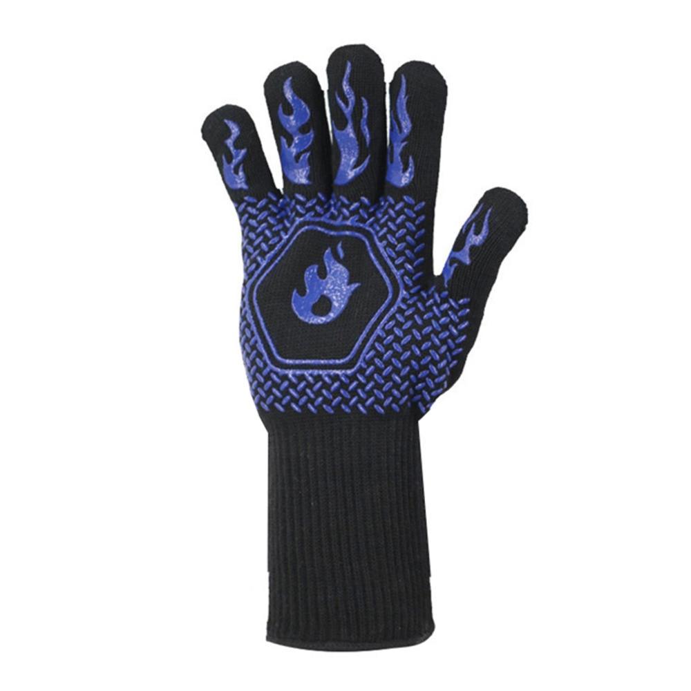1PC 1472 Degrees Extreme Heat Resistant Grilling Glovees