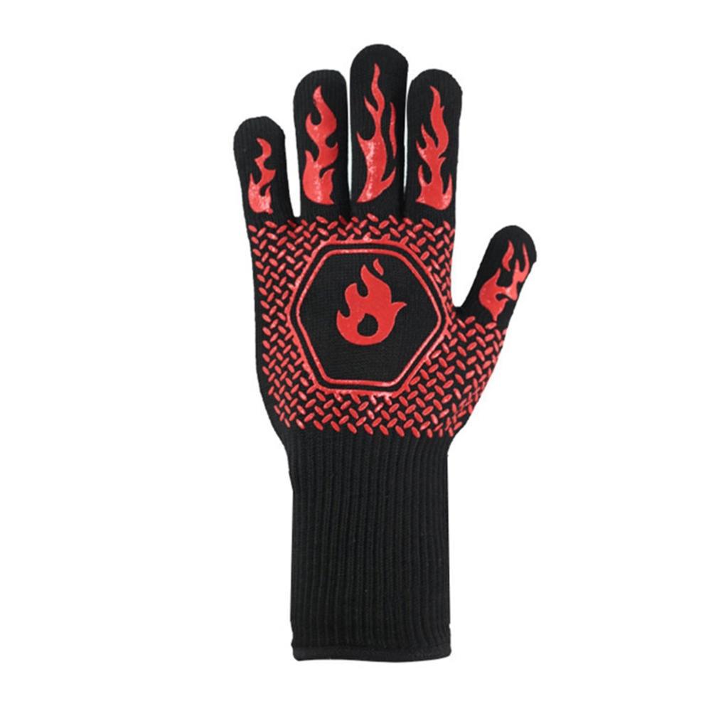 1PC 1472 Degrees Extreme Heat Resistant Grilling Glovees
