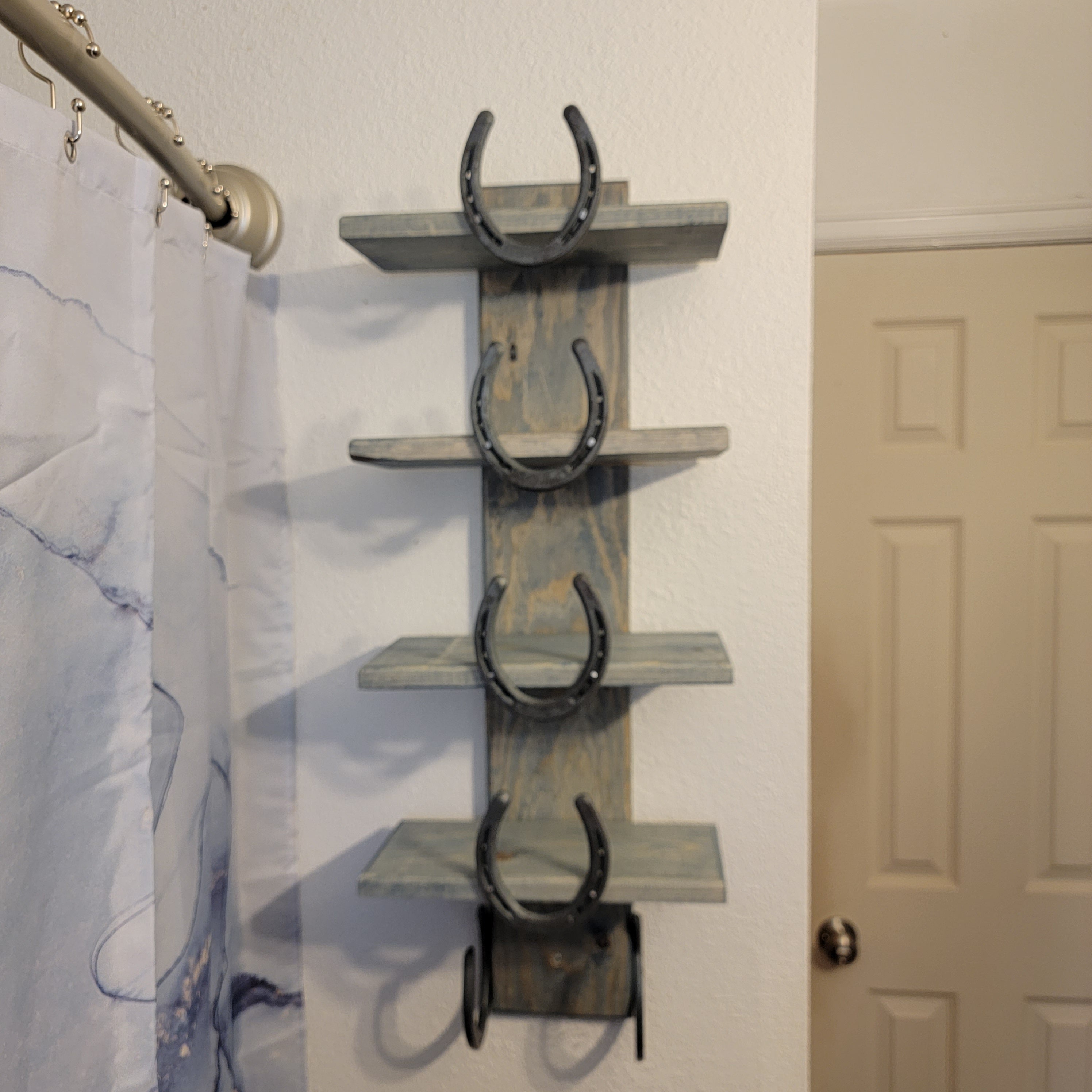 The Wash-House Rack: Heritage Bathroom Towel Organizer