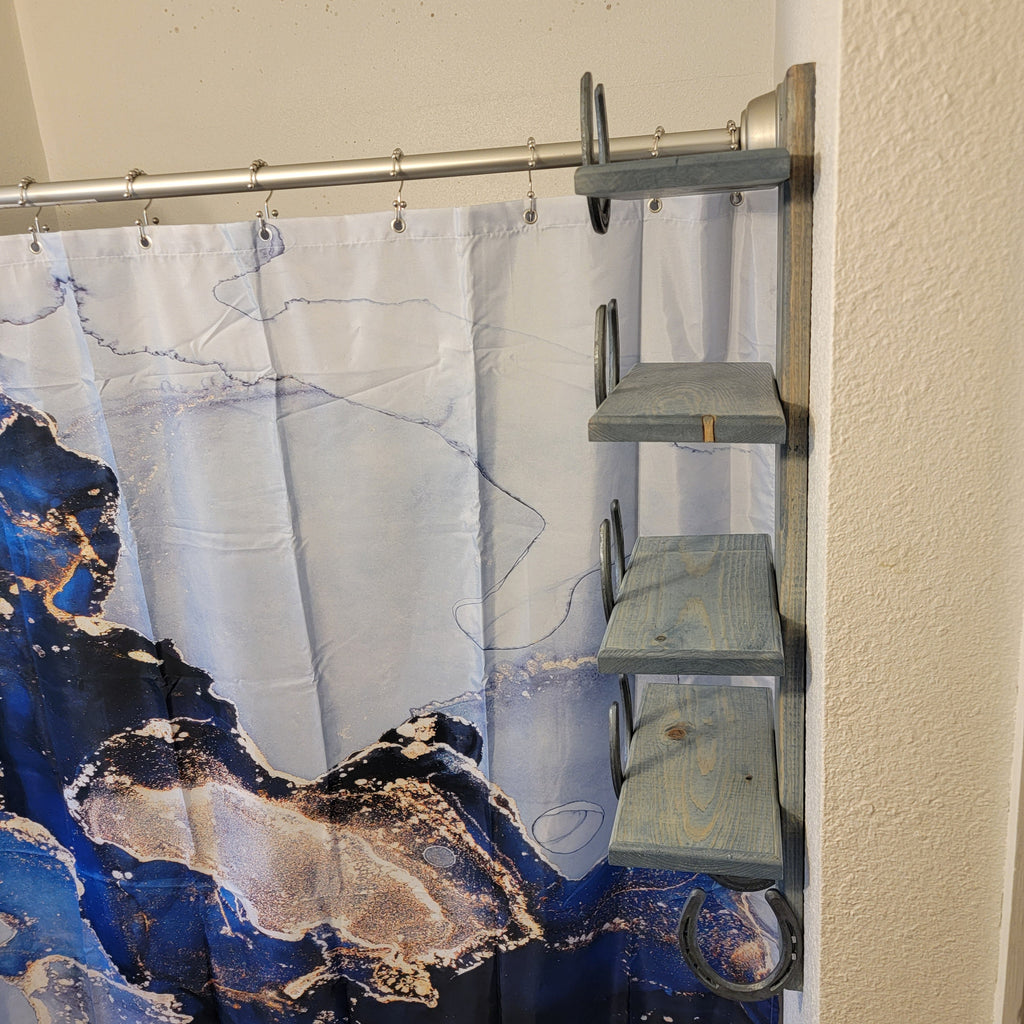 The Wash-House Rack: Heritage Bathroom Towel Organizer