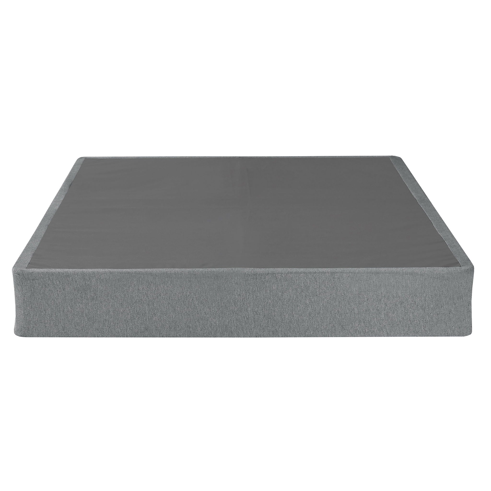 Foldable 9" Twin Size Metal Mattress Box Spring - Gray