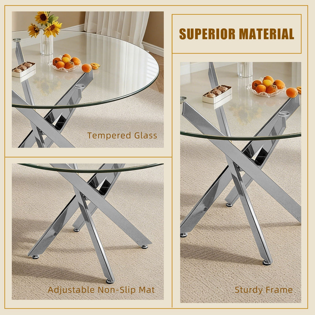 Modern Round Table For Dining Room