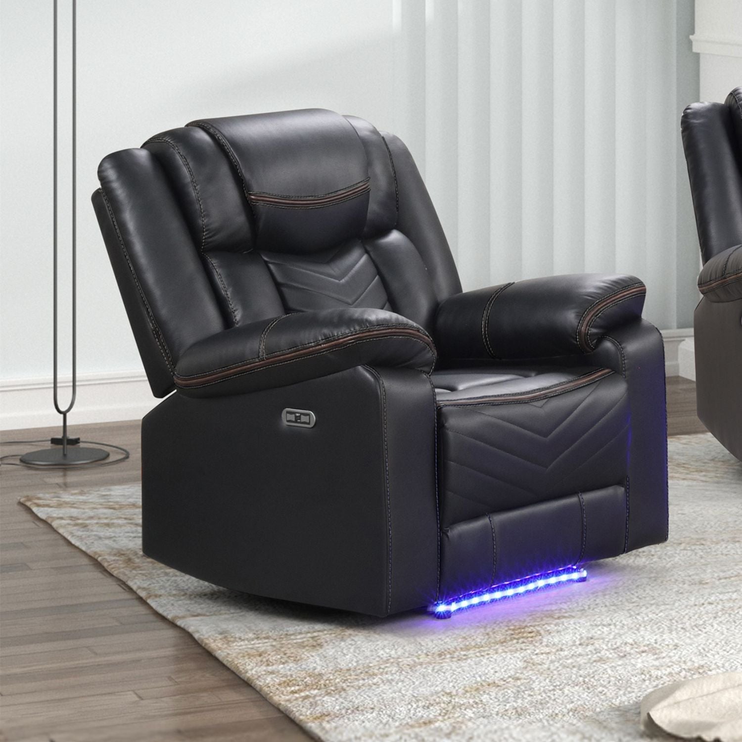 Challenger - LED Power Recliner Chair
