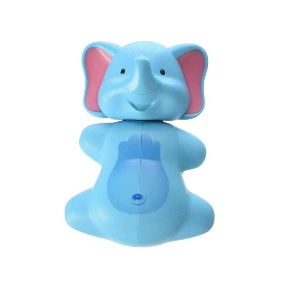 Flipper Fun Elephant Toothbrush Holder - Hygienic Storage for Kids, Bathroom Organization