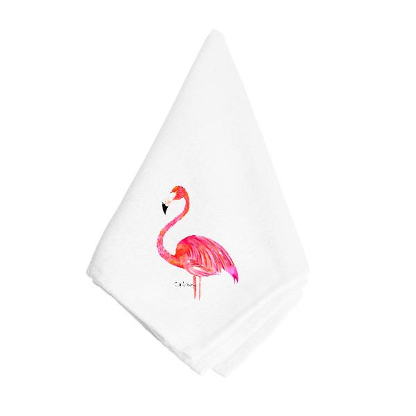 Flamingo Cloth Napkin, Fabric Table Napkin, Reusable, printed in the USA 8685NAP