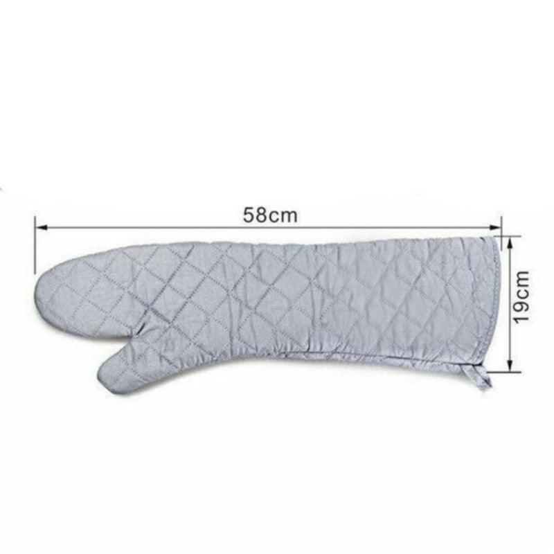 58cm Oven Gloves Long Oven Mitt Kitchen Glove