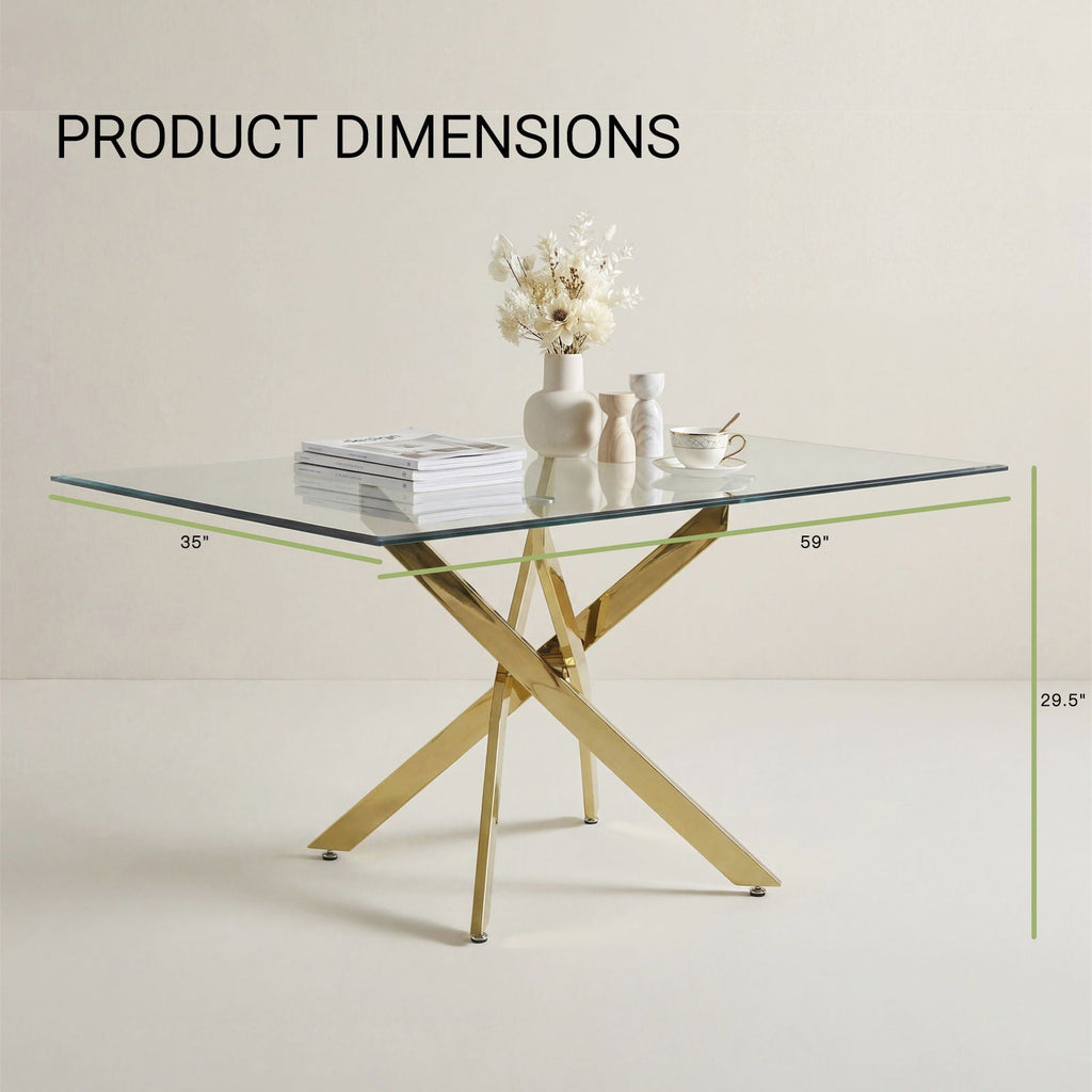 Modern Rectangular Table For Dining Room
