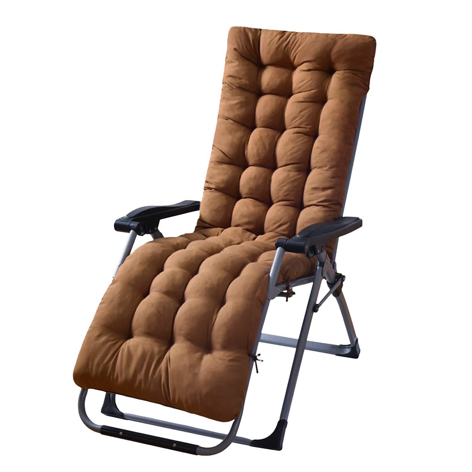 67x22in Chaise Lounger Cushion Recliner Rocking Chair Sofa