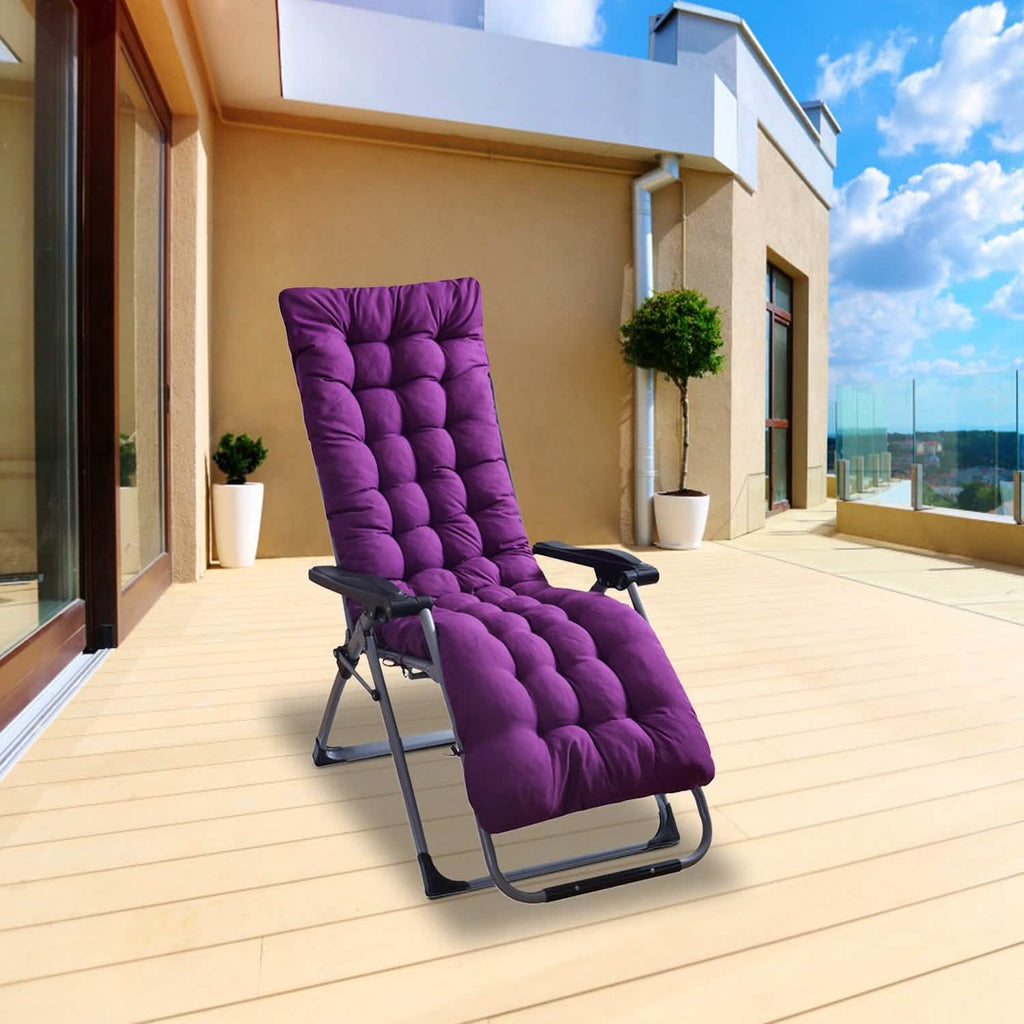 67x22in Chaise Lounger Cushion Recliner Rocking Chair Sofa