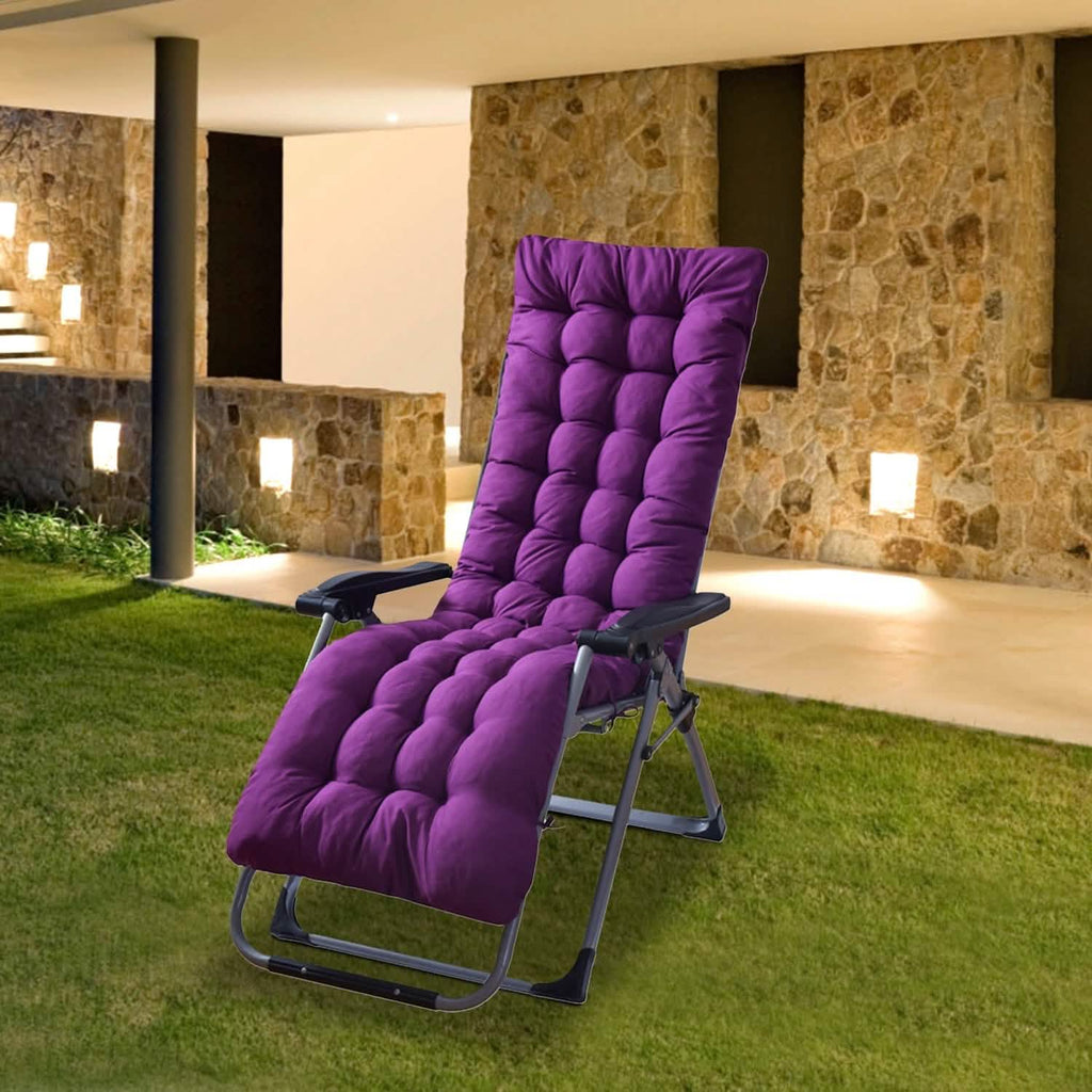 67x22in Chaise Lounger Cushion Recliner Rocking Chair Sofa