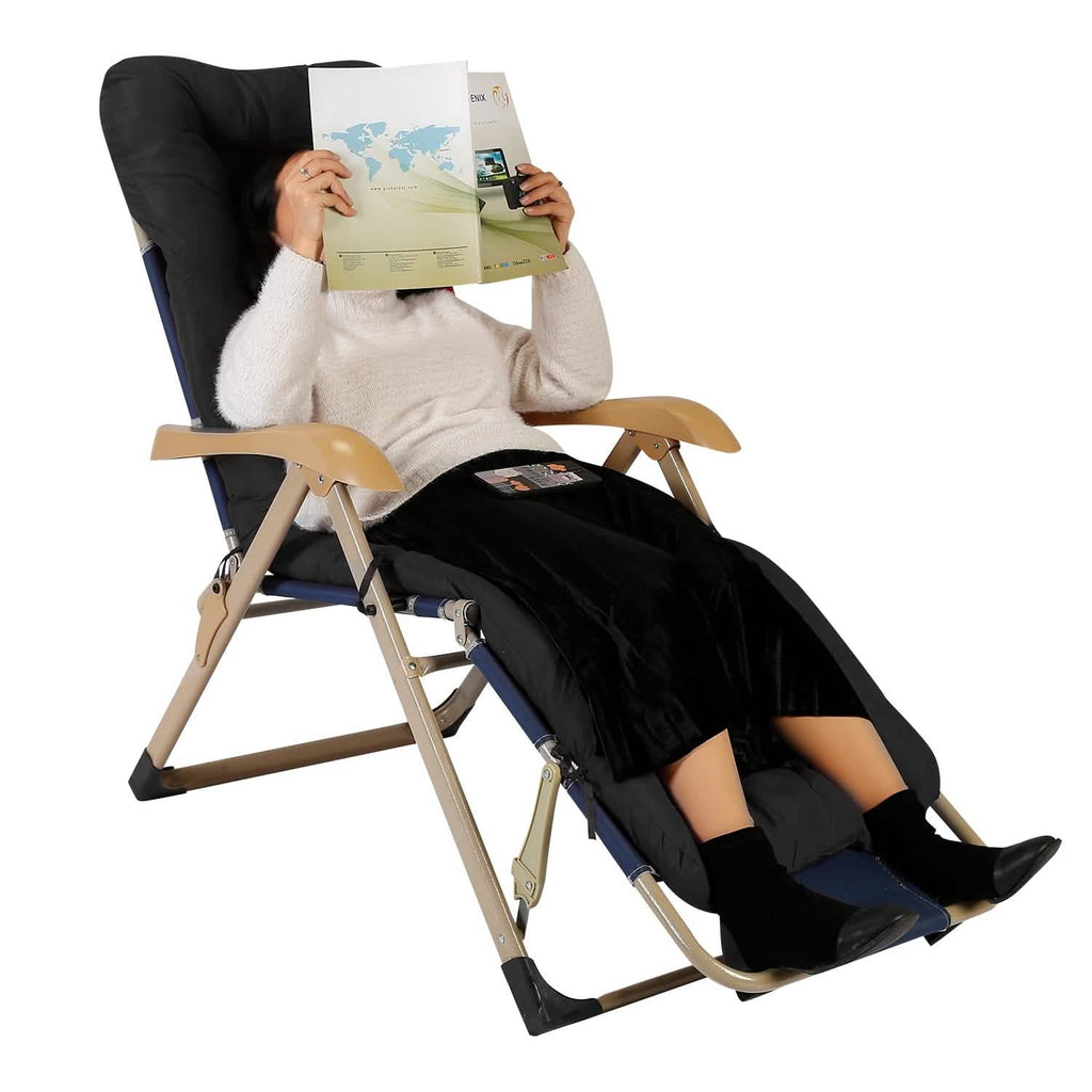 67x22in Chaise Lounger Cushion Recliner Rocking Chair Sofa