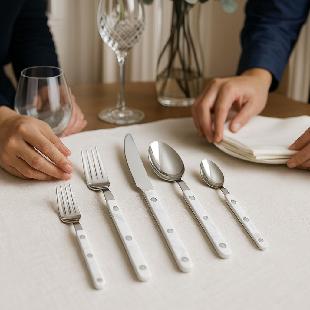 Khen 20-Piece Cutlery Set – Includes Dinner Knives, Forks, Spoons