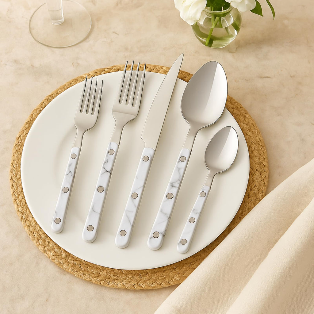 Khen 20-Piece Cutlery Set – Includes Dinner Knives, Forks, Spoons