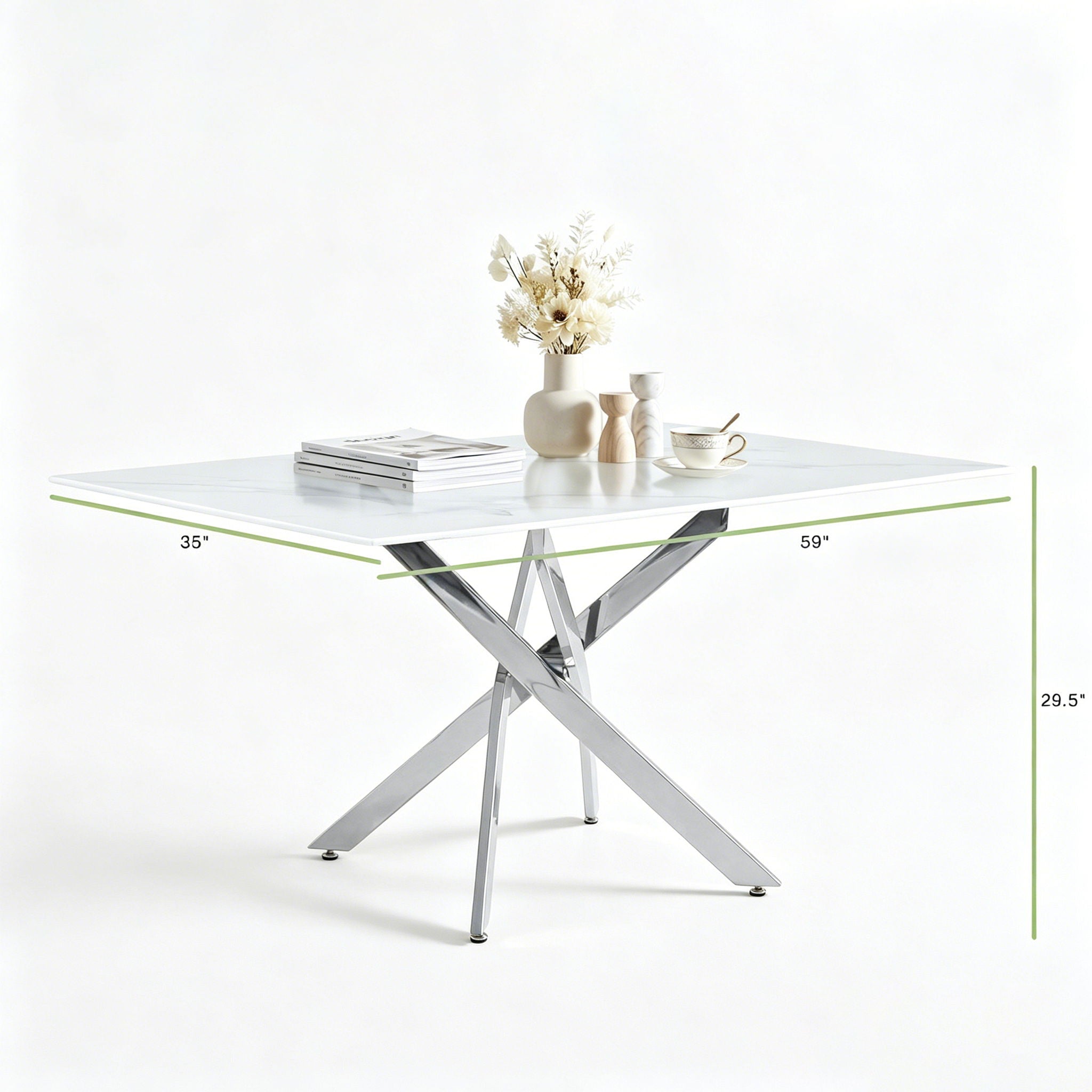Modern Rectangular Table For Dining Room