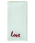 Table Cloth Napkins Set of 4 Red Embroidery