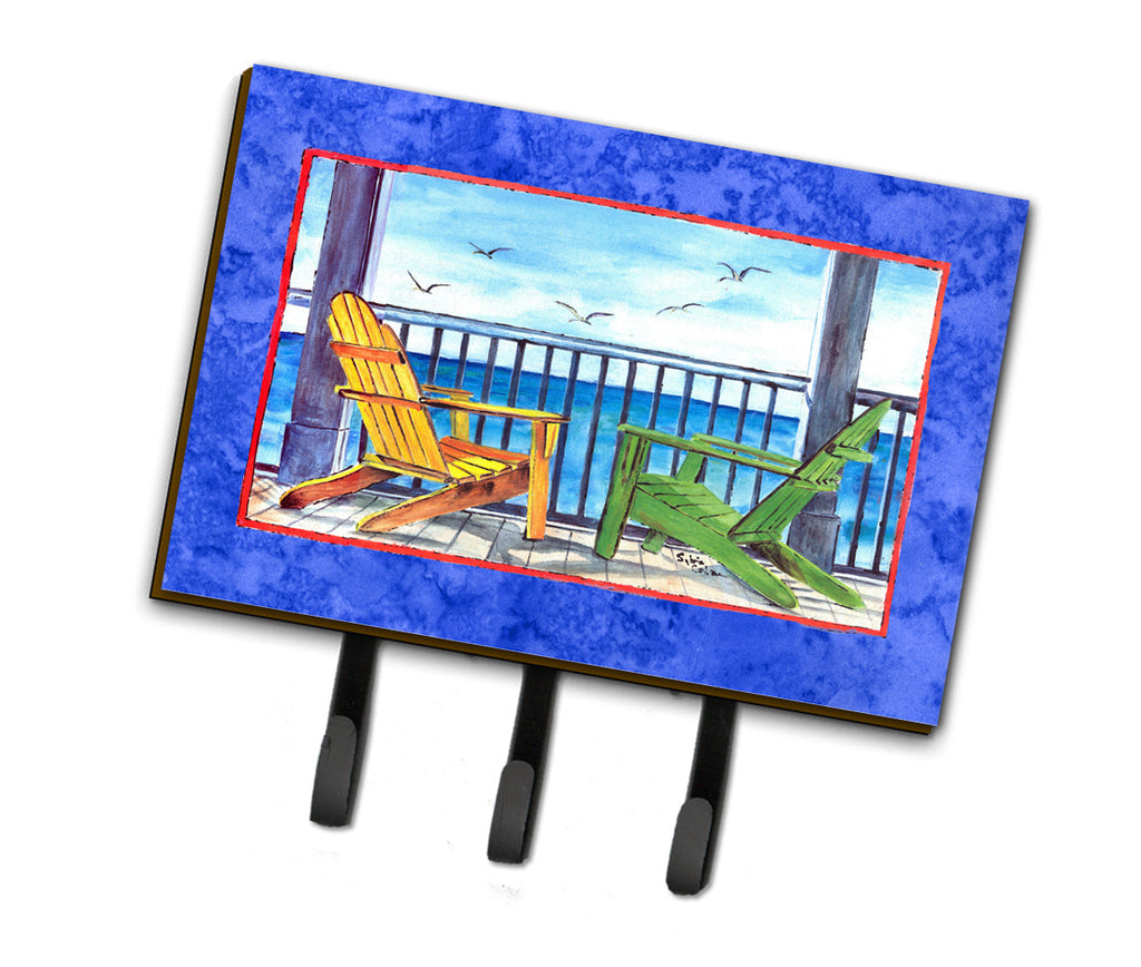 Adirondack Chairs Blue Leash or Key Holder