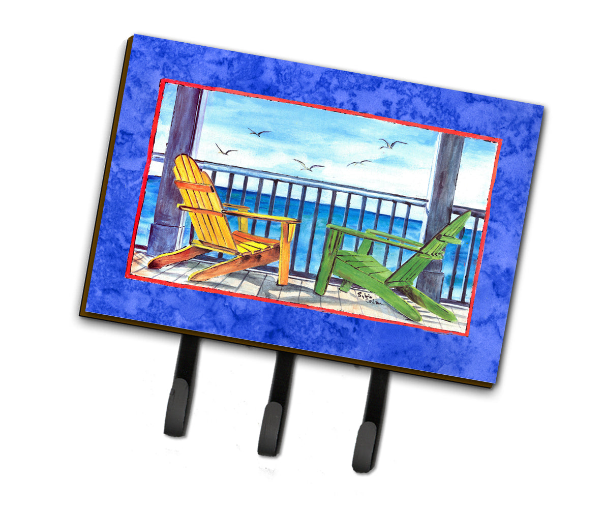 Adirondack Chairs Blue Leash or Key Holder
