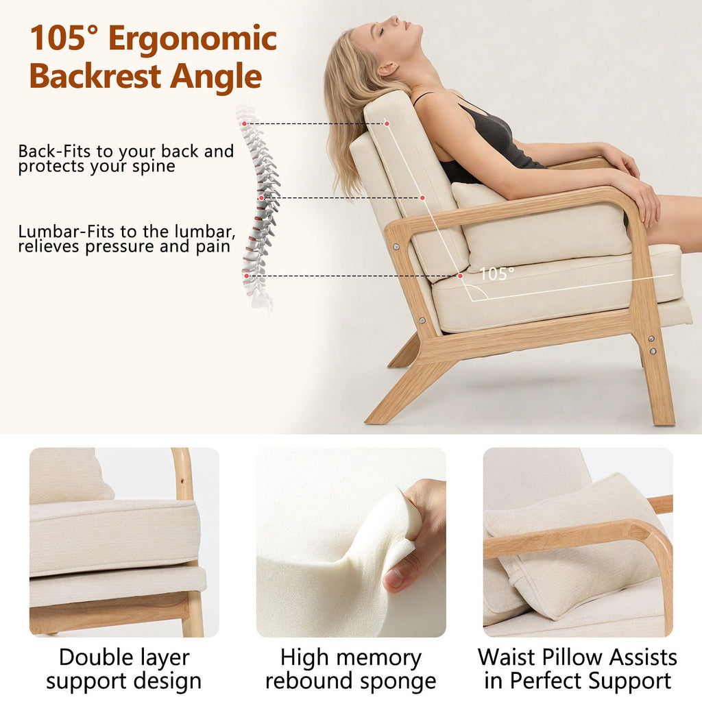 Upholstered Living Room Chair