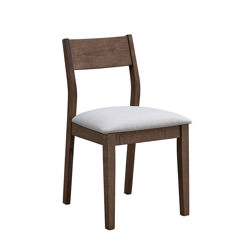 ACTU 59” Solid Wood Mid-Century Modern Dining Table Set for Small Spaces (Seats 4–6)