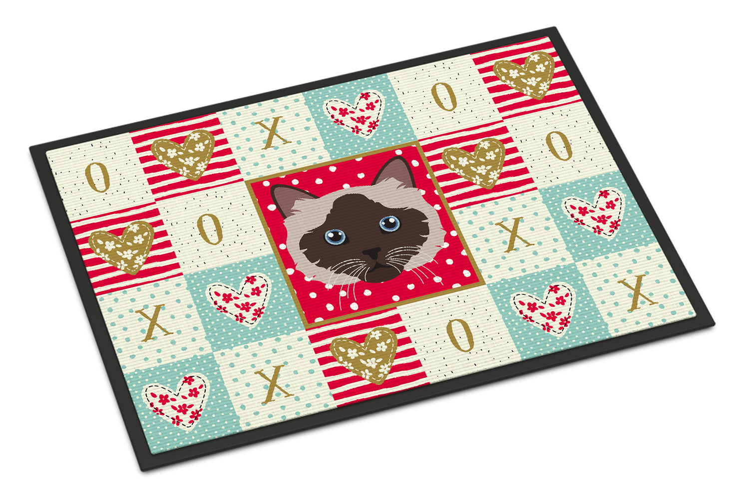 Birman Cat Love Doormat - 18x27 Decorative Floor Mat – Indoor/Outdoor Rug