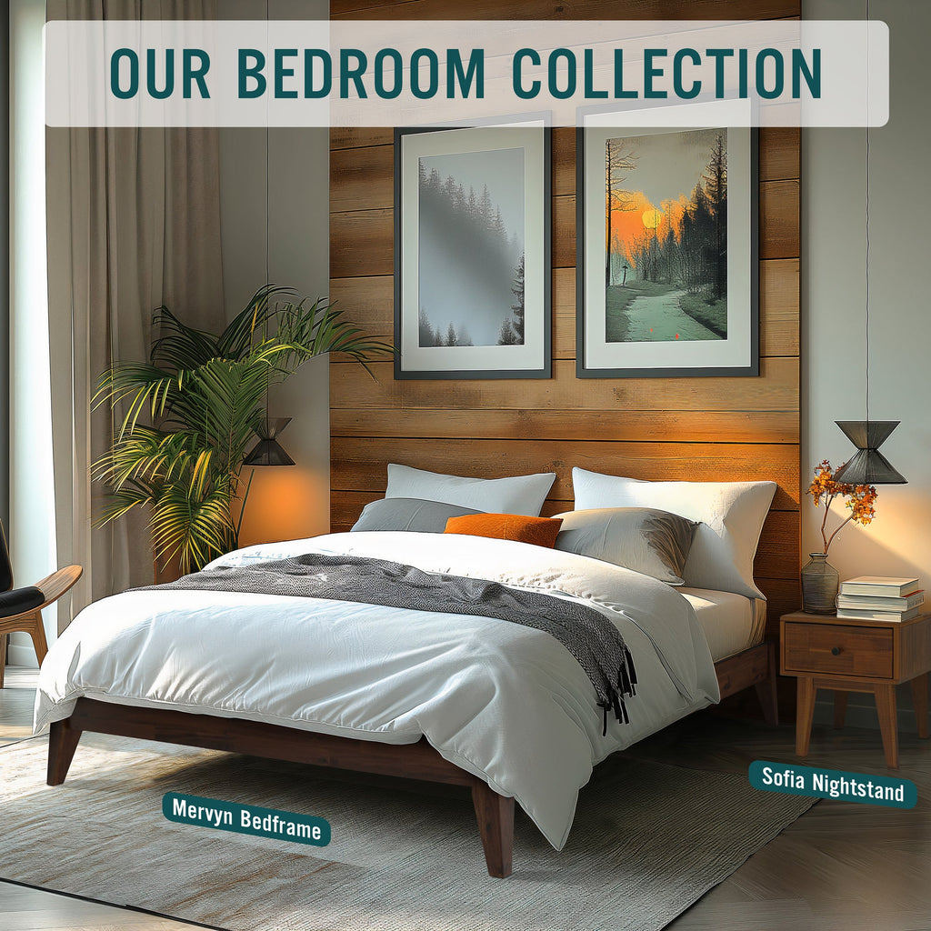 Mervyn Solid Wood Bed Frame