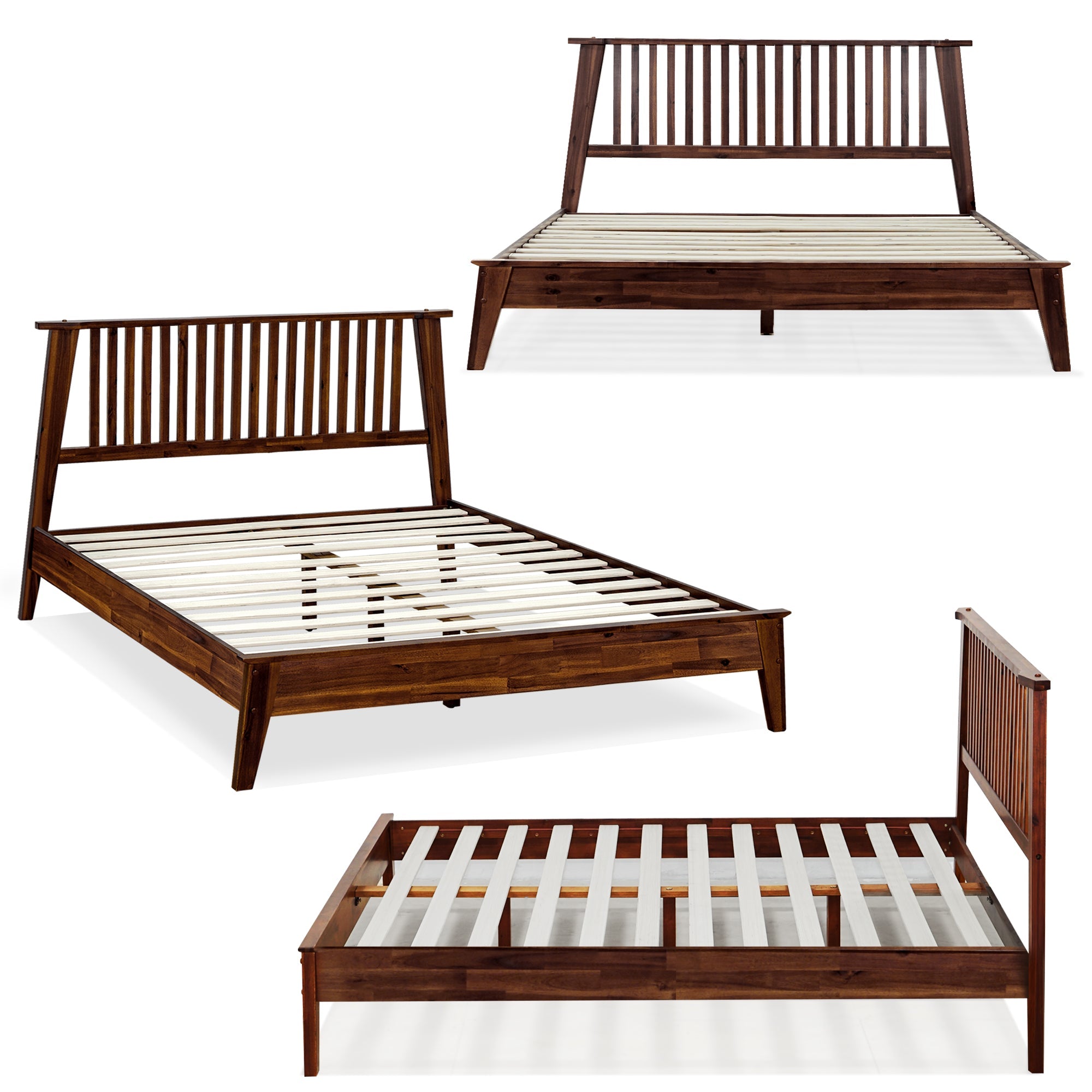 Kaylin Solid Wood Bed Frame
