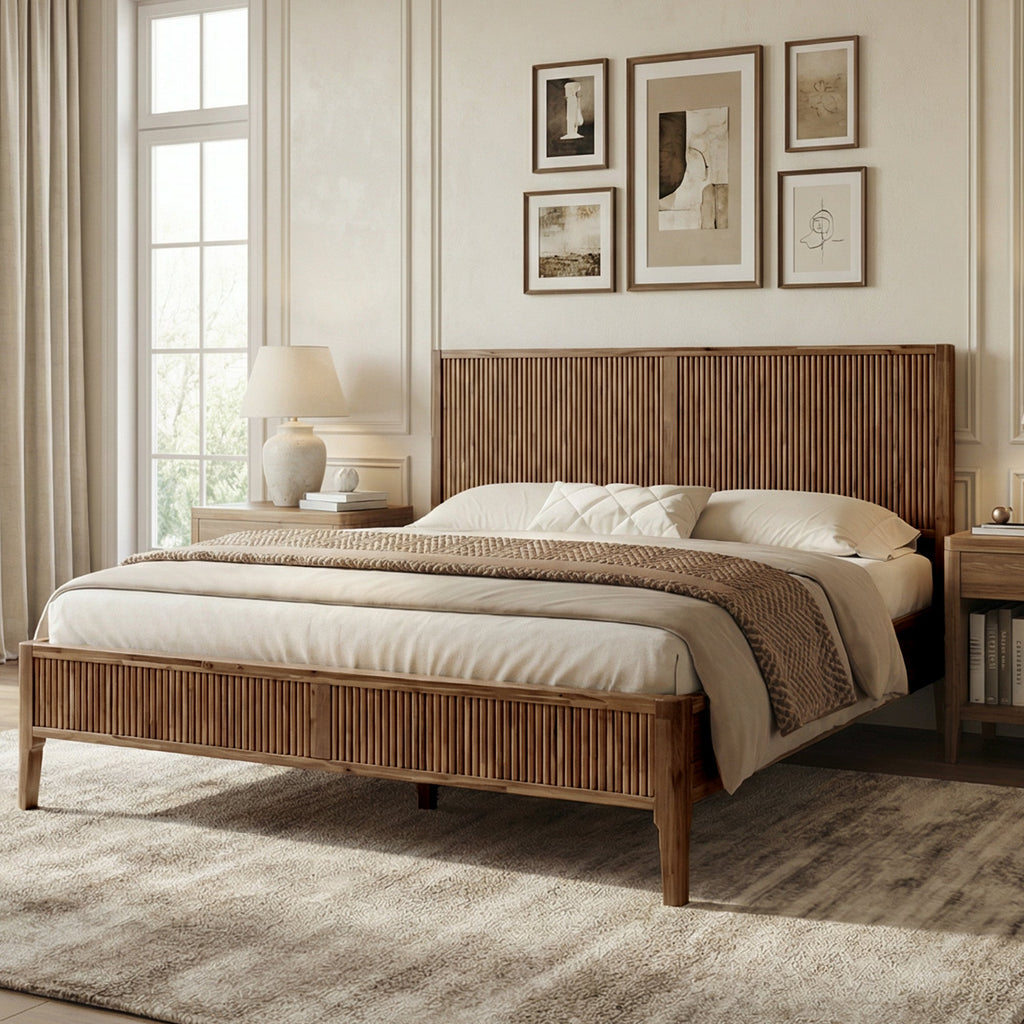 Bosk Solid Wood Bed Frame