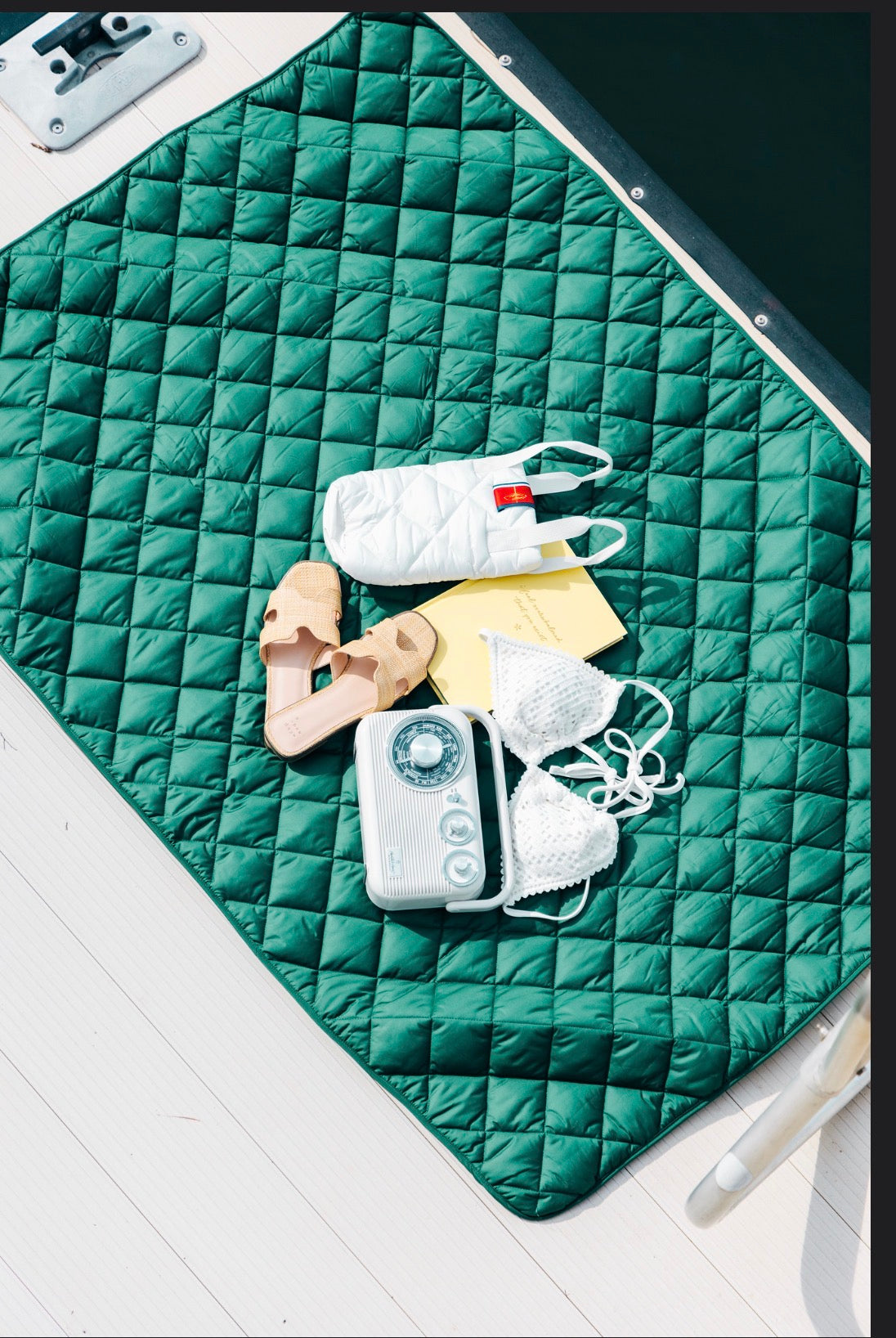 Waterproof Puffer Blanket with Pockets | Pretty Rugged