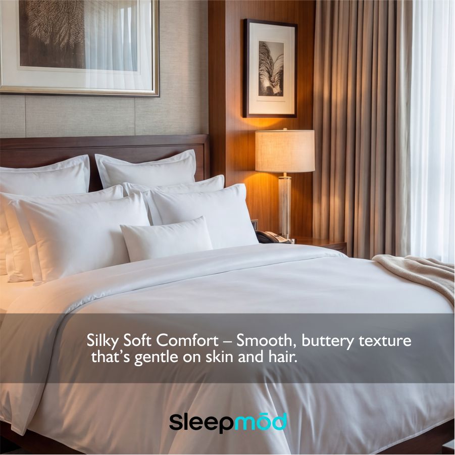 Eucalyptus Silk Sheets – Cooling, Breathable & Hypoallergenic | Luxury Comfort