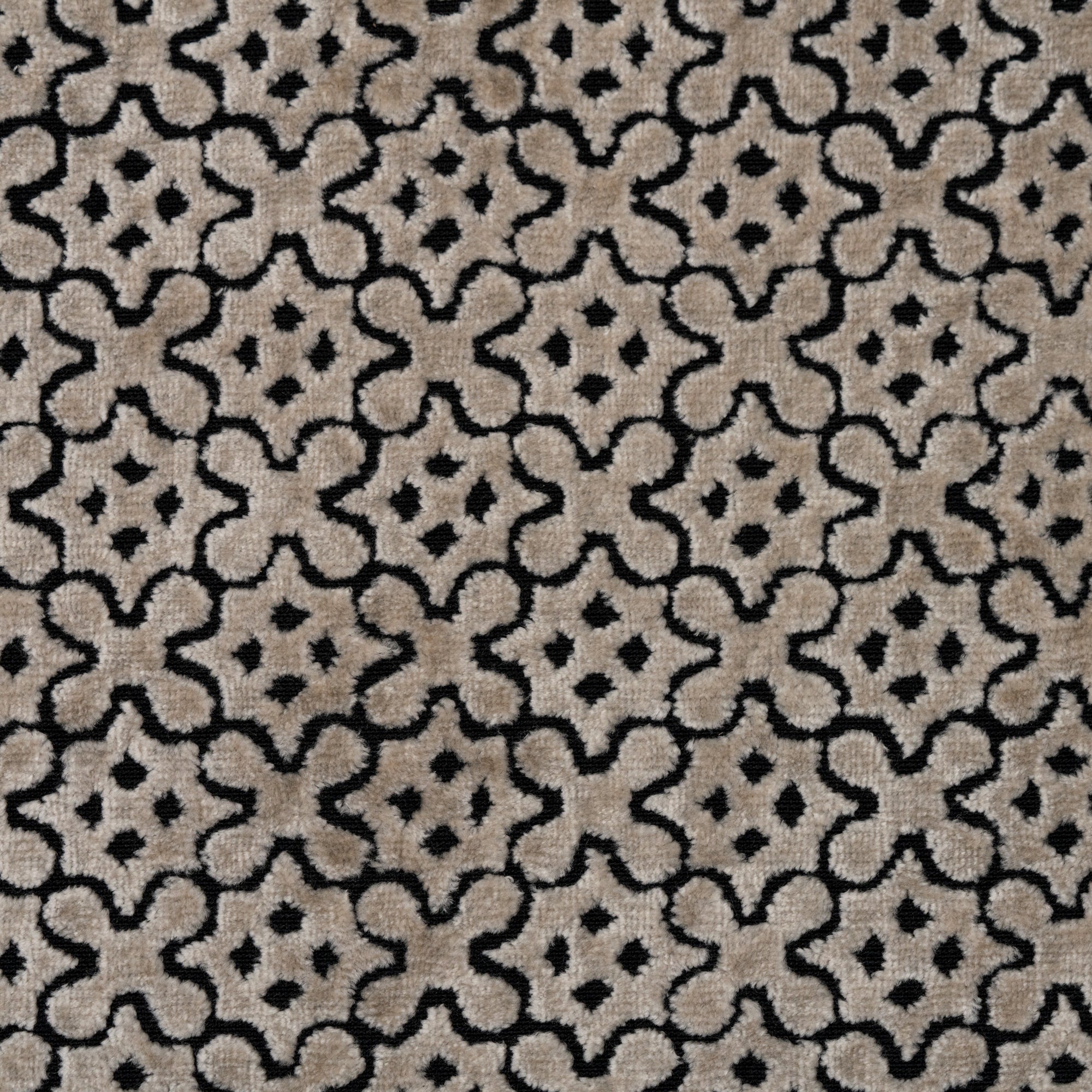 JIGSAW - BORNOUT VELVET DRAPERY, WINDOW CURTAIN AND UPHOLSTERY FABRIC BY THE YARD