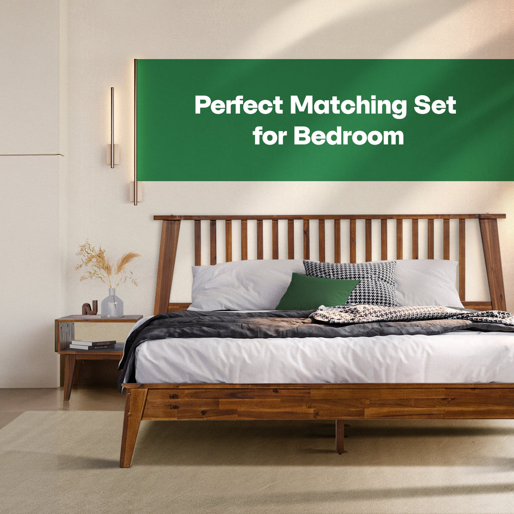 Kaylin Solid Wood Bed Frame