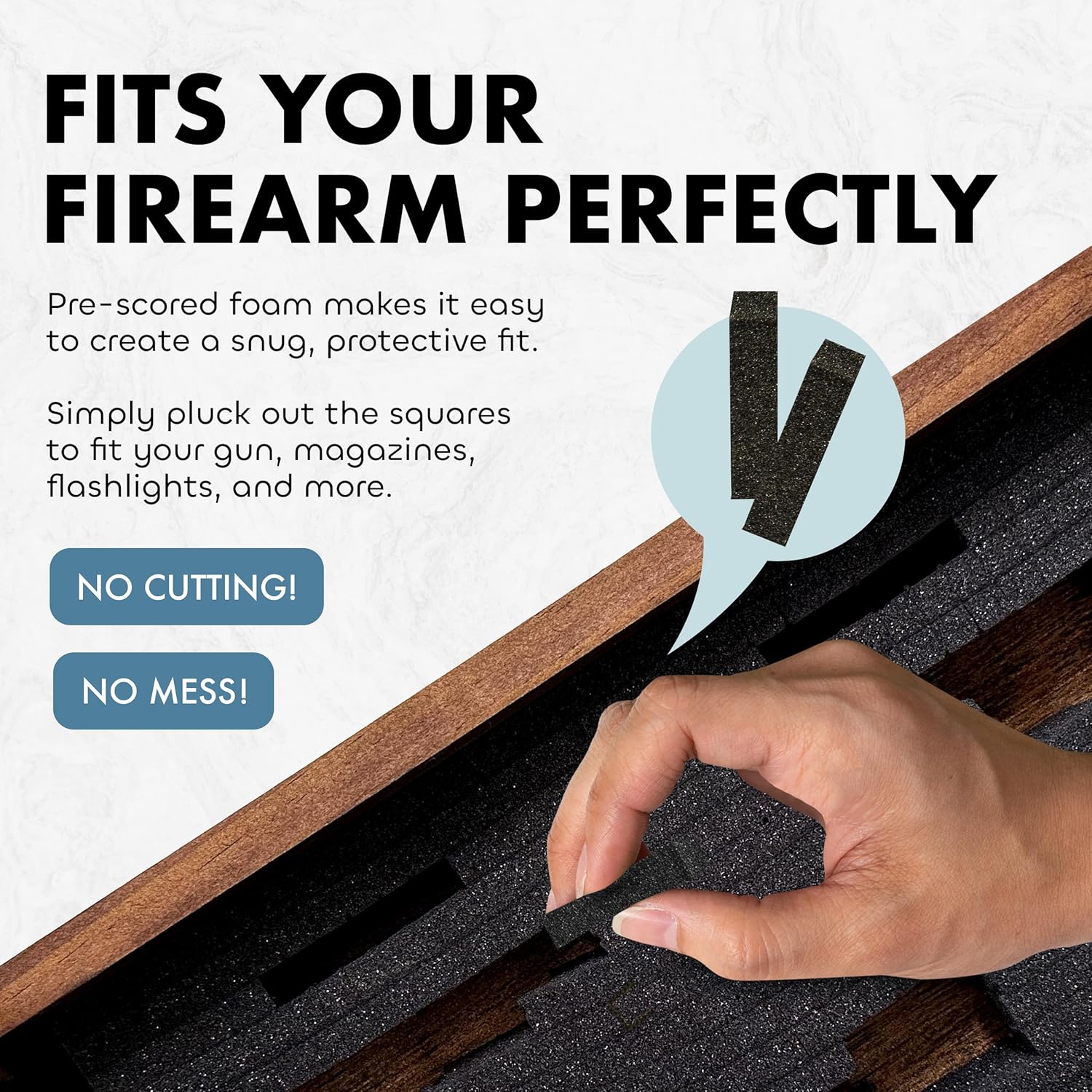 Large Birds in a Tree Gun Concealment Furniture, Concealed Shelf, Hidden Storage for Rifles, Shotguns, & Handguns