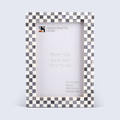 Checkered Bone Inlay Picture Frame 4x6 5x7 8x10 Home Decor