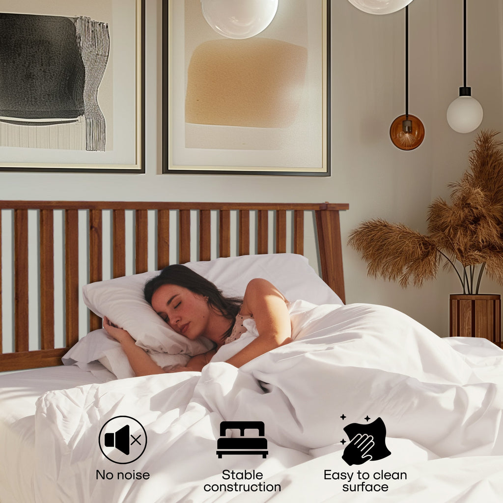 Kaylin Solid Wood Bed Frame