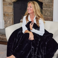 Luxury Indoor Large Blanket with Waterproof Backing | Pretty Rugged