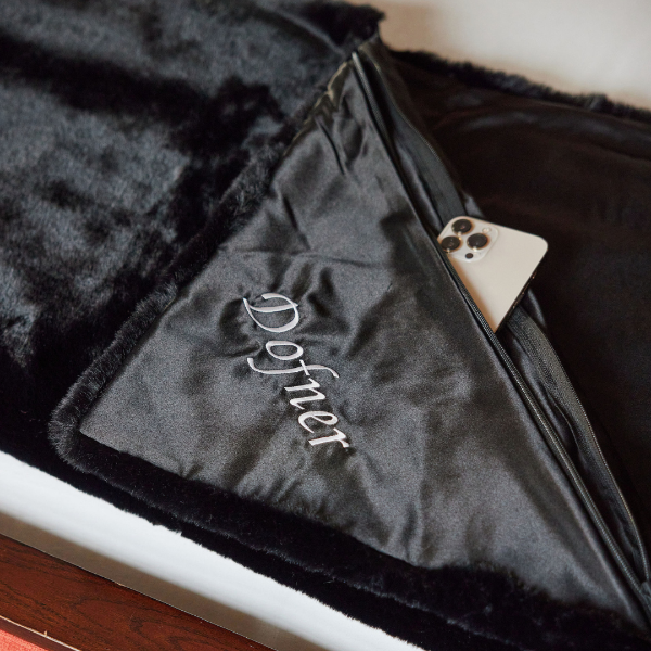 Luxury Indoor Lap Blanket with Waterproof Backing | Pretty Rugged