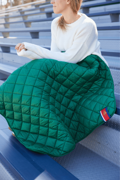 Waterproof Puffer Blanket with Pockets | Pretty Rugged