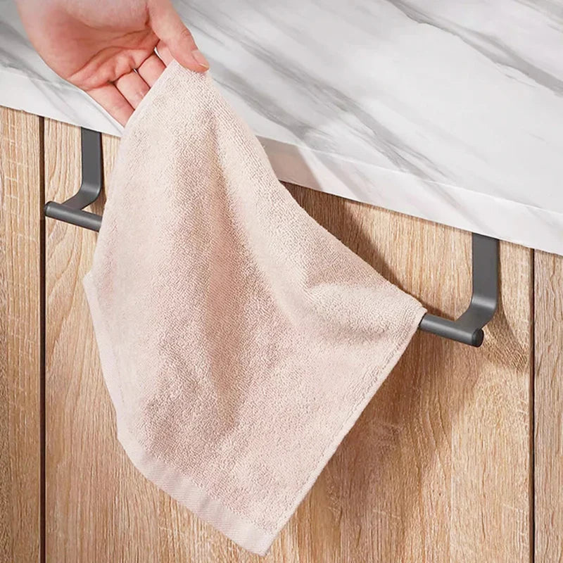 Stainless Steel Towel Rack | Kitchen and Bathroom Under Sink Organizer