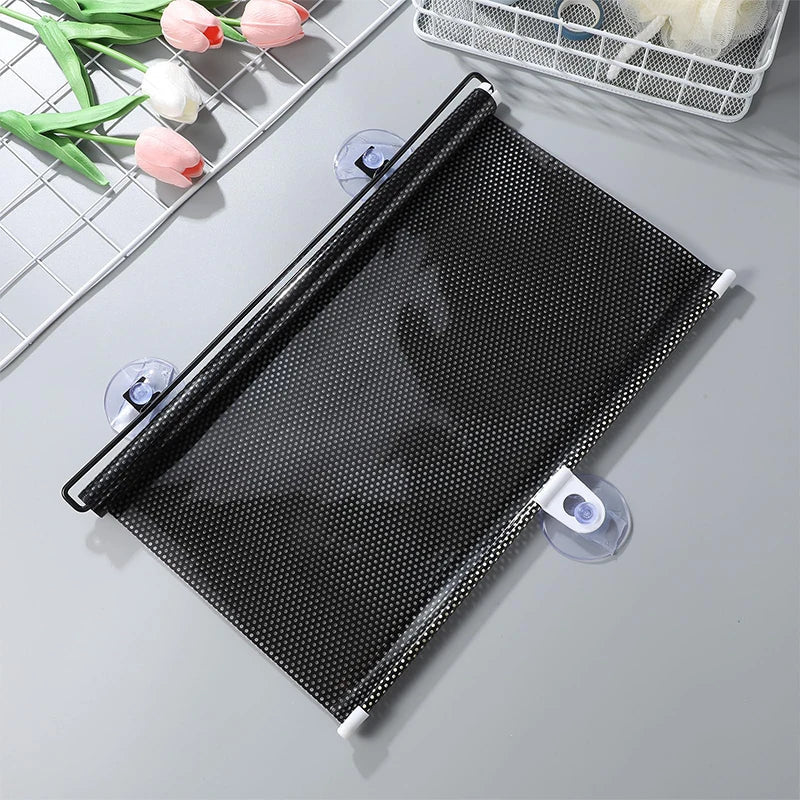 Window Roller Blinds Suction Cup Blackout Drilling Home Decor Blind Black Out Curtain Roll Curtains Kitchen Shutter Bedroom