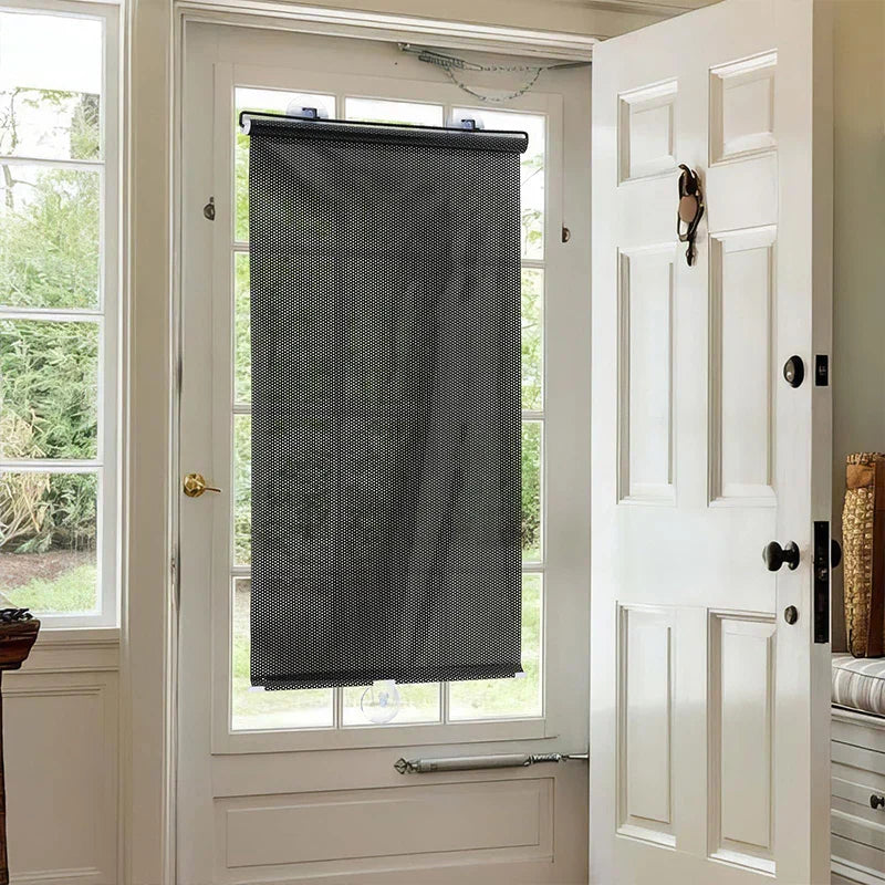 Window Roller Blinds Suction Cup Blackout Drilling Home Decor Blind Black Out Curtain Roll Curtains Kitchen Shutter Bedroom