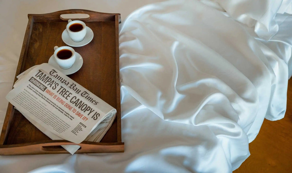 Eucalyptus Silk Sheets – Cooling, Breathable & Hypoallergenic | Luxury Comfort