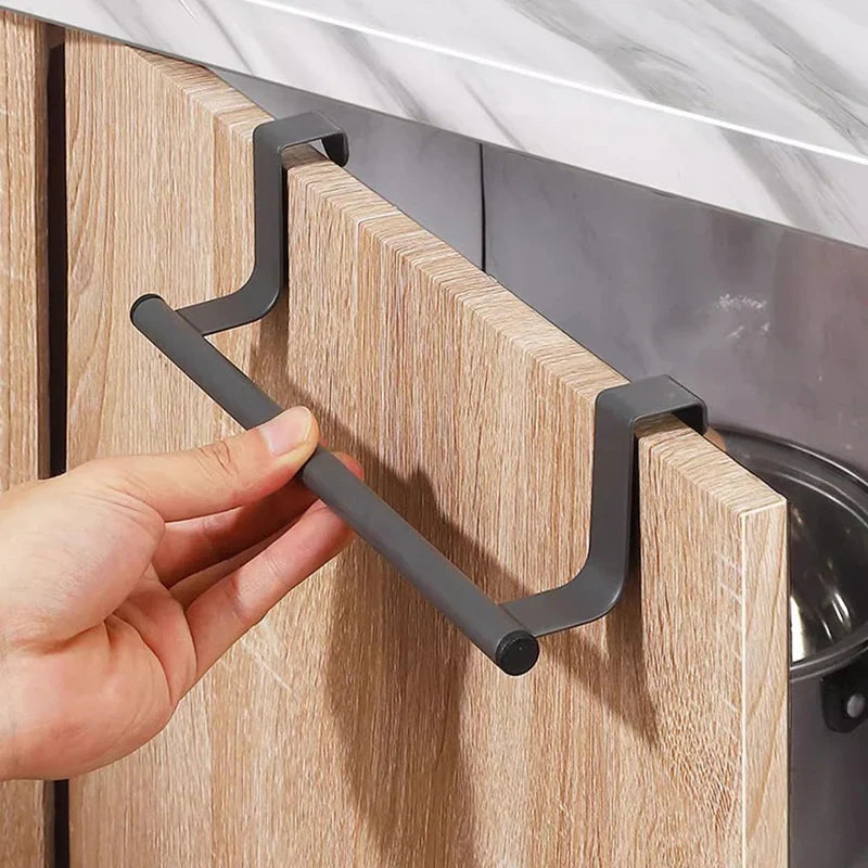 Stainless Steel Towel Rack | Kitchen and Bathroom Under Sink Organizer