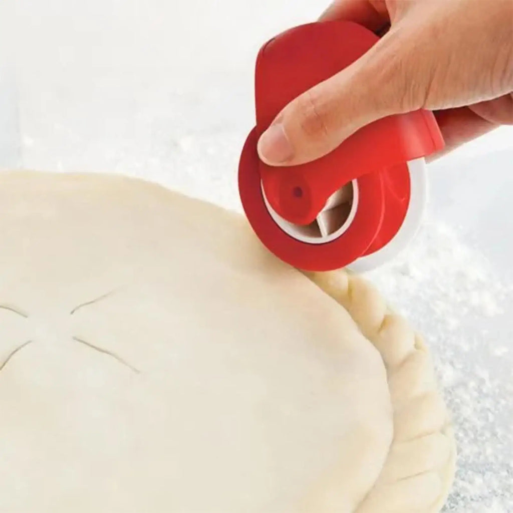 Compact Pizza Cutter Wheel | Versatile Kitchen Slicer for Pizza, Pastry, and Cakes