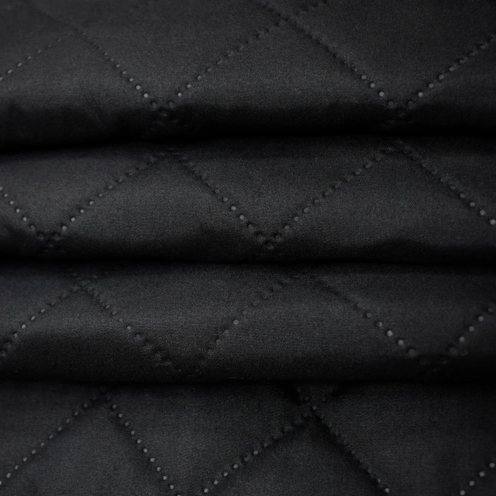 Quilted 100% Blackout Curtains for Living Room Heavy Duty Window Drapes Bedroom Winter Thick Thermal Curtains Eyelets Ready Made