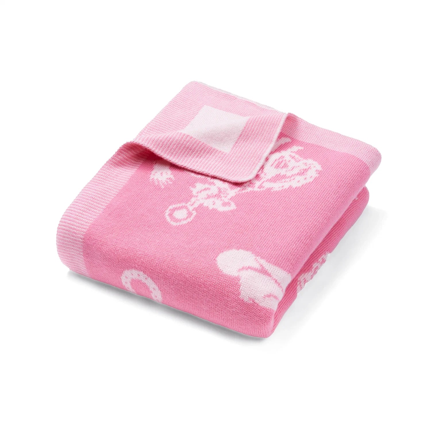 Cowgirl Jacquard Knit Baby Blanket